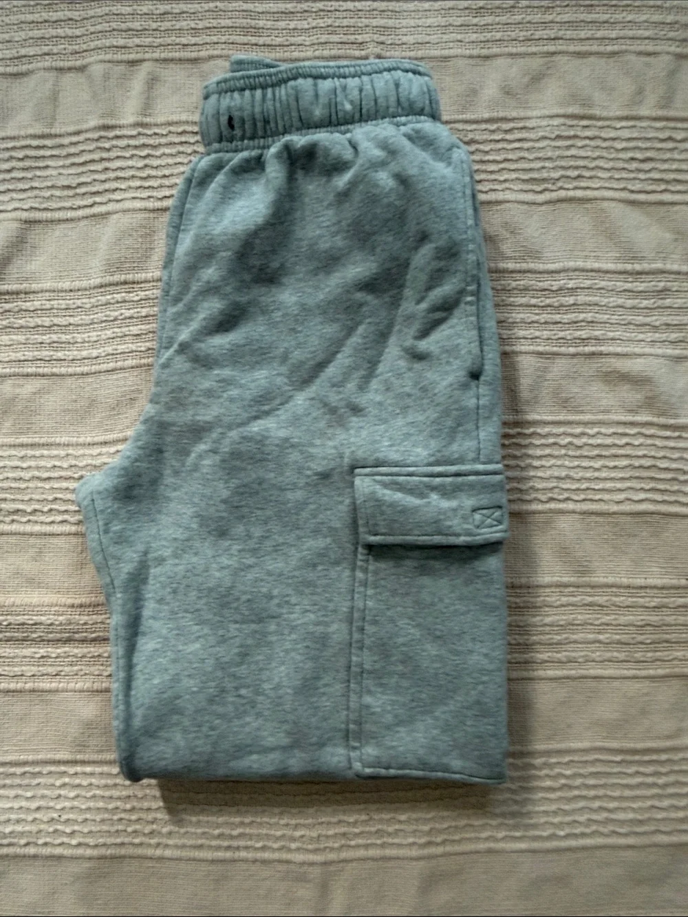Zara Grey Kids Cargo Joggers with Elastic Cuffs